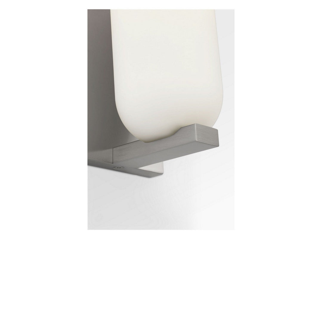 Neblina One Light Vanity in Brushed Nickel Generation Lighting Canada