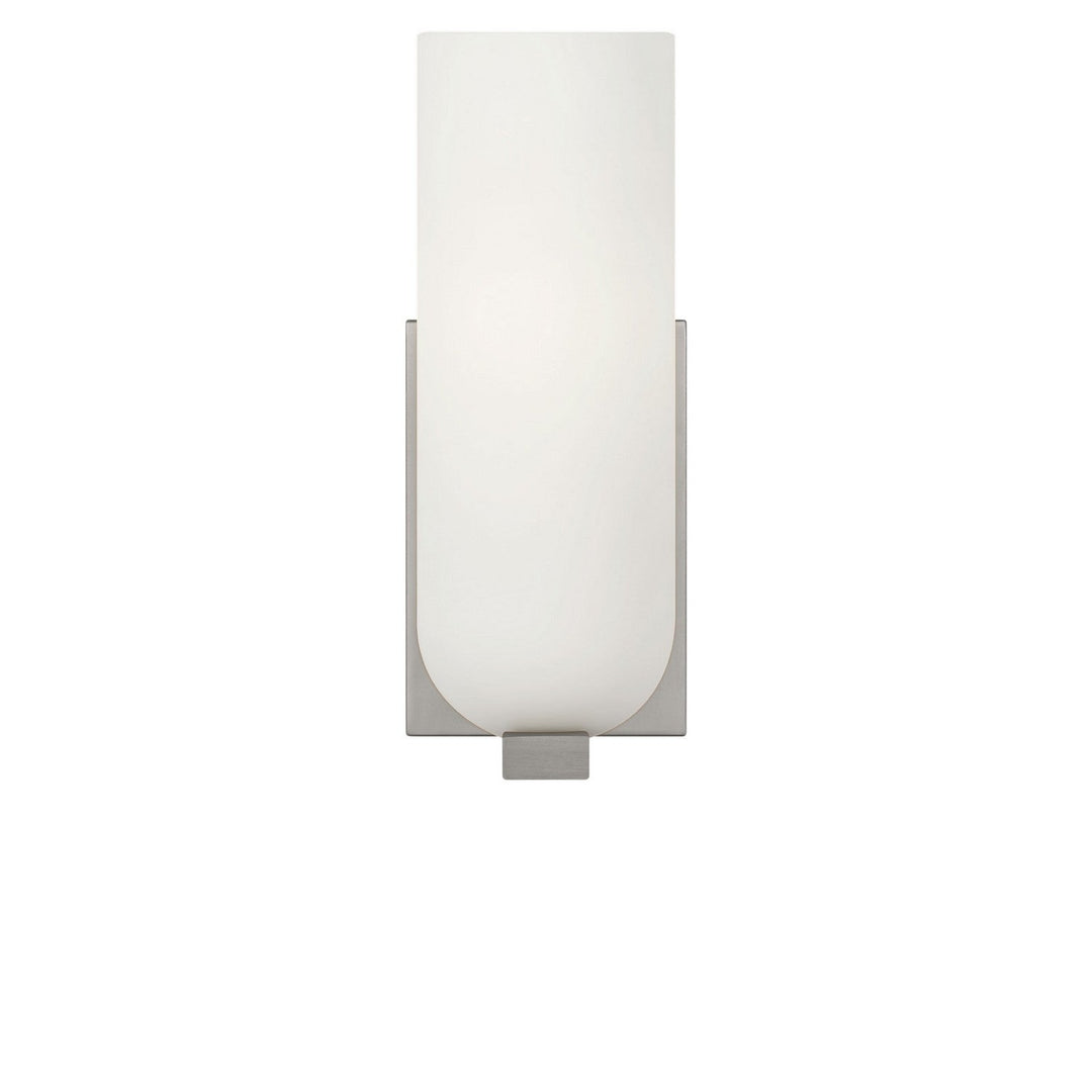 Neblina One Light Vanity in Brushed Nickel Generation Lighting Canada