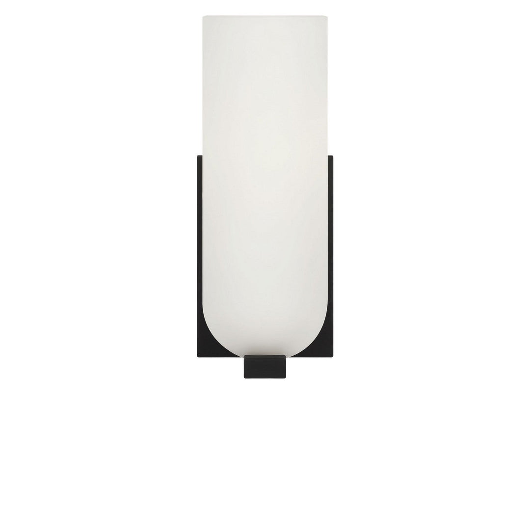 Neblina One Light Vanity in Midnight Black Generation Lighting Canada