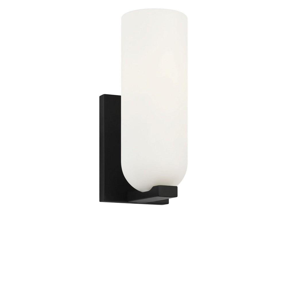 Neblina One Light Vanity in Midnight Black Generation Lighting Canada