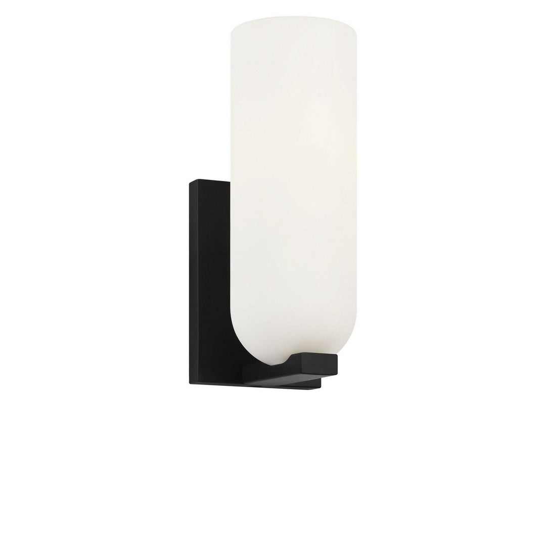 Neblina One Light Vanity in Midnight Black Generation Lighting Canada