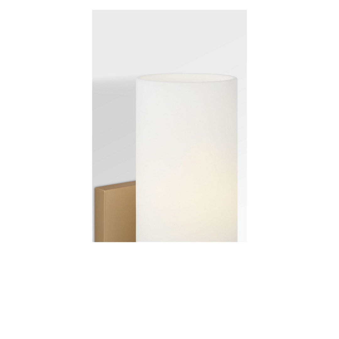 Neblina One Light Vanity in Satin Brass Generation Lighting Canada