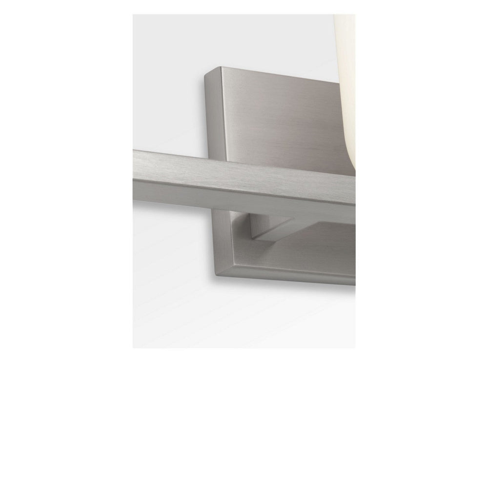 Neblina Three Light Vanity in Brushed Nickel Generation Lighting Canada