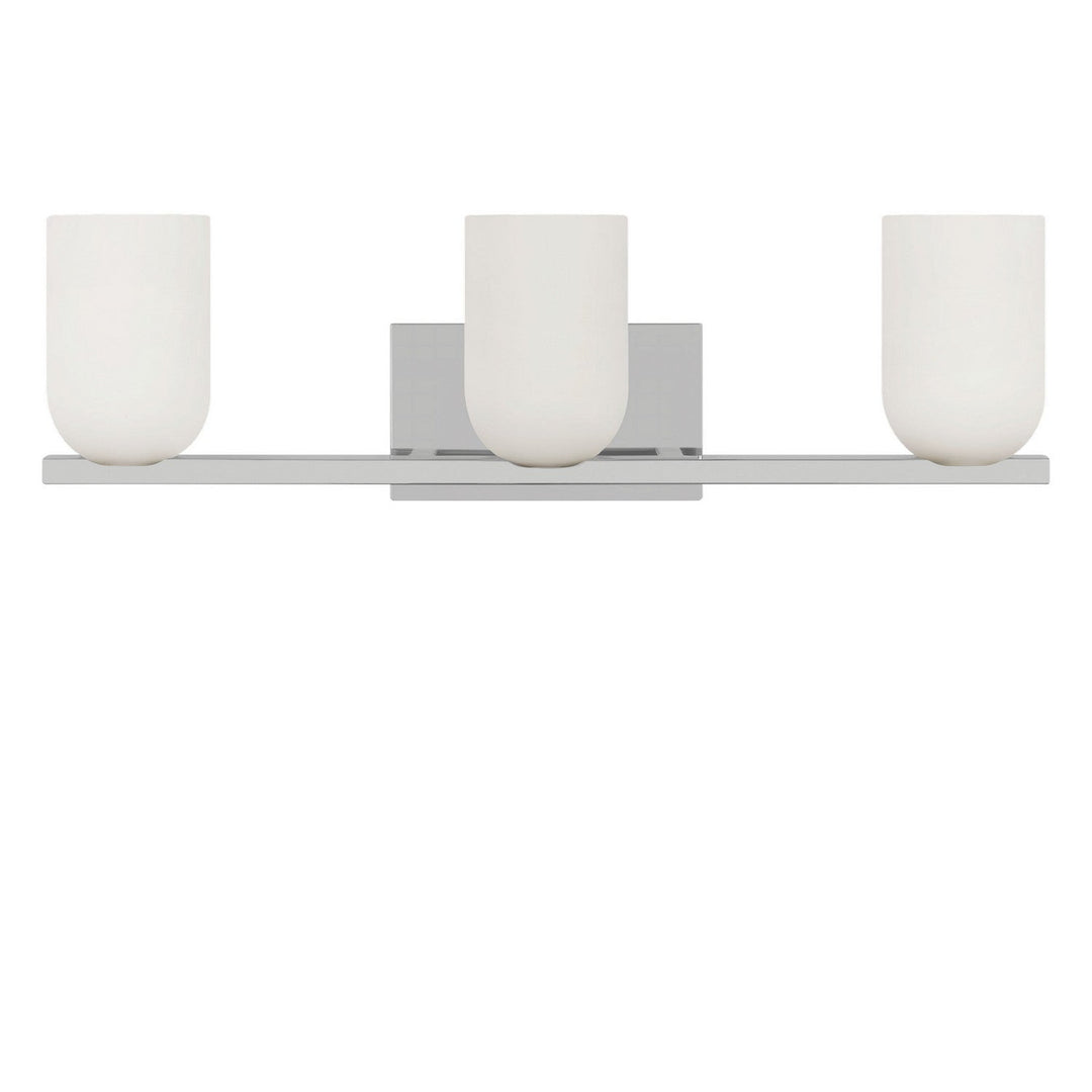 Neblina Three Light Vanity in Chrome Generation Lighting Canada