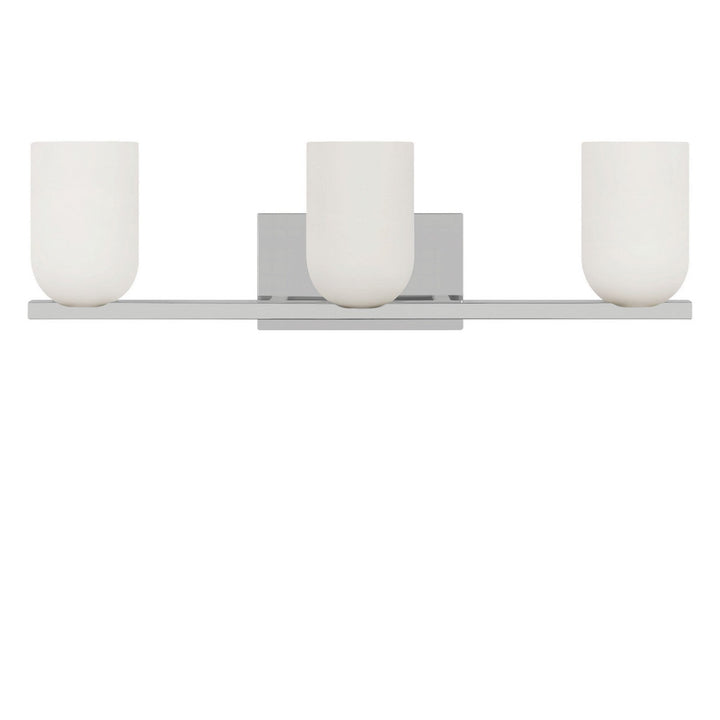 Neblina Three Light Vanity in Chrome Generation Lighting Canada