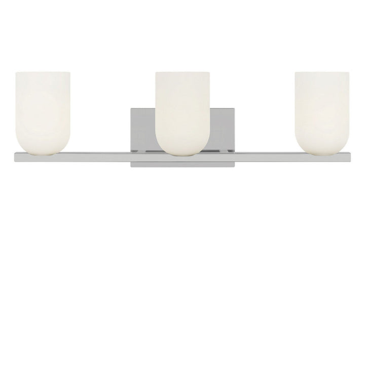 Neblina Three Light Vanity in Chrome Generation Lighting Canada