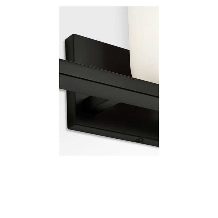 Neblina Three Light Vanity in Midnight Black Generation Lighting Canada