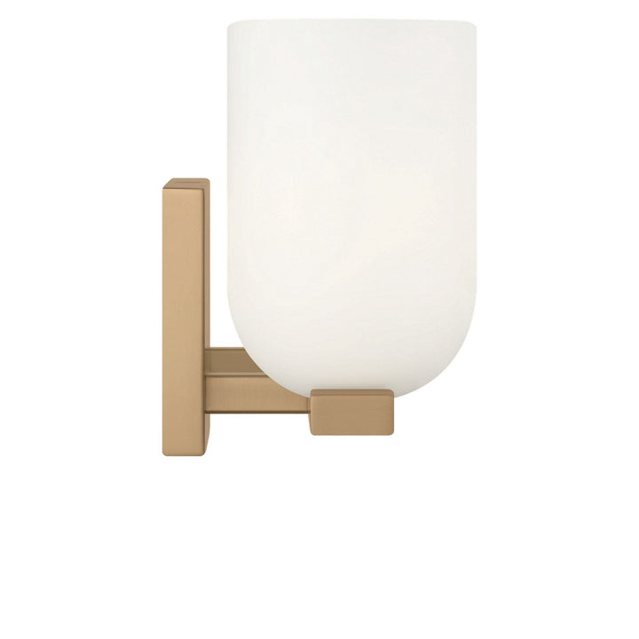 Neblina Two Light Vanity in Satin Brass Generation Lighting Canada