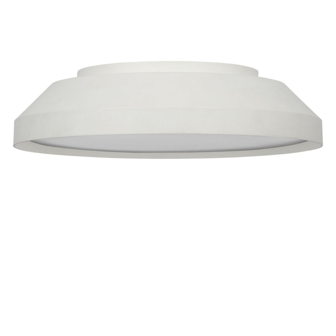 Nevado LED Flush Mount in Matte White Generation Lighting Canada