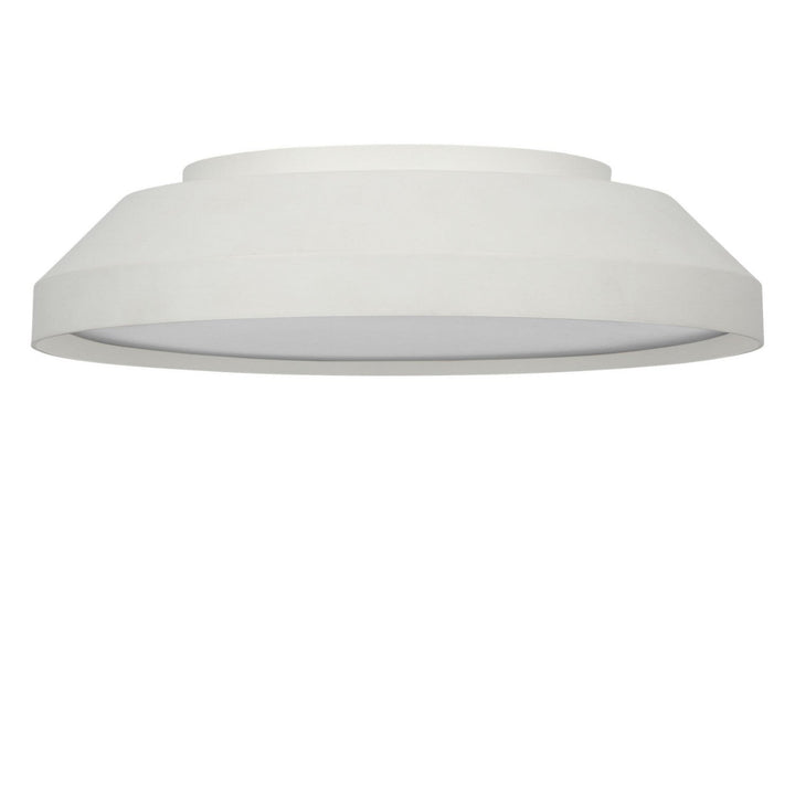 Nevado LED Flush Mount in Matte White Generation Lighting Canada