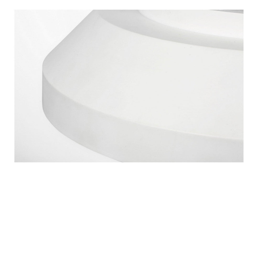 Nevado LED Flush Mount in Matte White Generation Lighting Canada