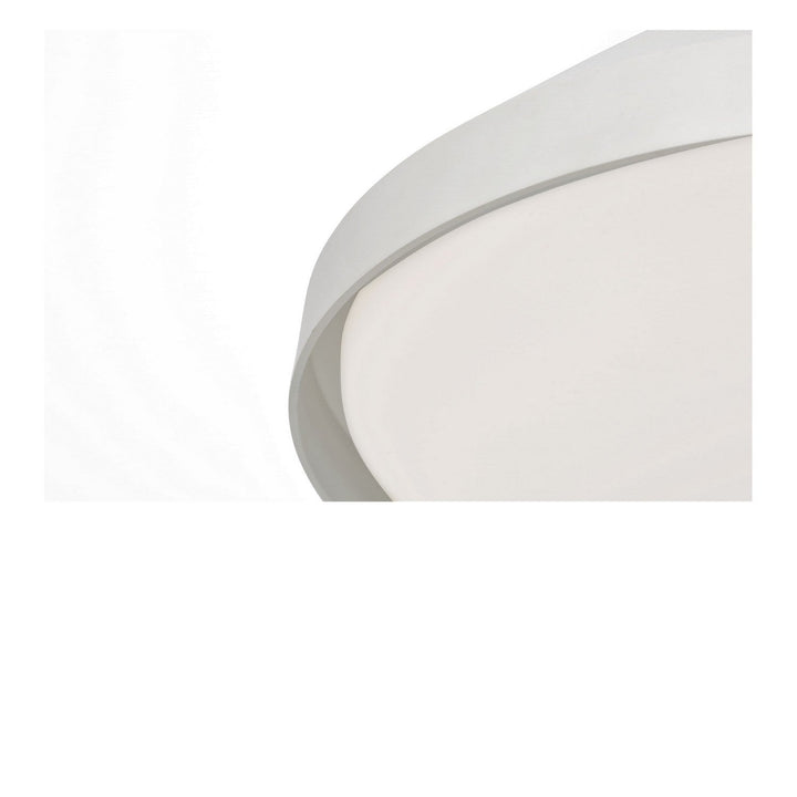 Nevado LED Flush Mount in Matte White Generation Lighting Canada
