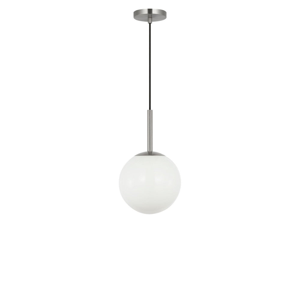 Nube One Light Pendant in Brushed Nickel Generation Lighting Canada