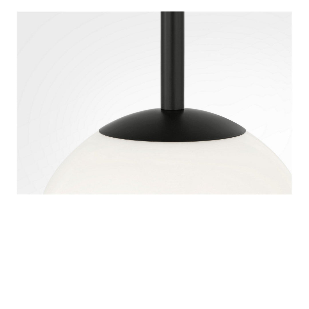 Nube One Light Pendant in Midnight Black Generation Lighting Canada