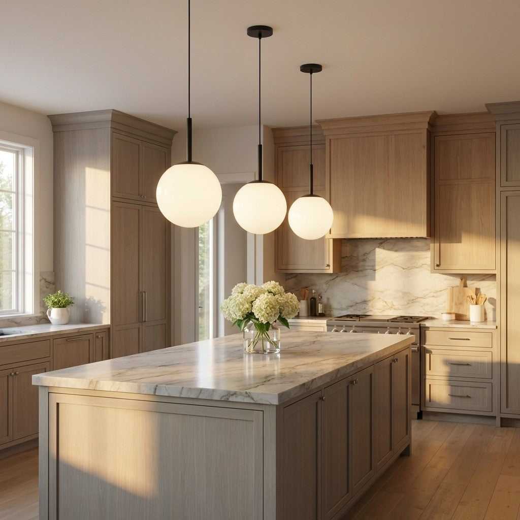 Nube One Light Pendant in Midnight Black Generation Lighting Canada