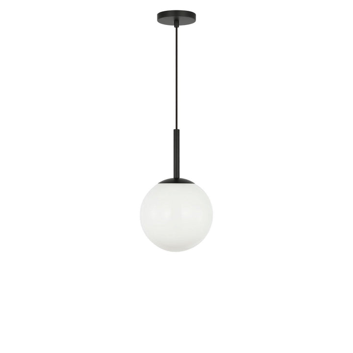 Nube One Light Pendant in Midnight Black Generation Lighting Canada