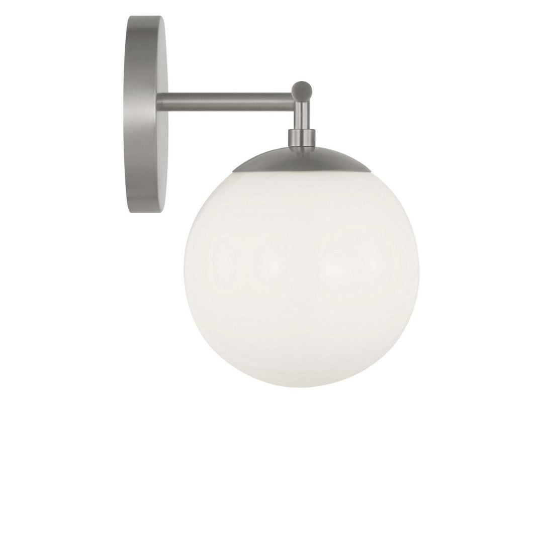 Nube Two Light Vanity in Brushed Nickel Generation Lighting Canada