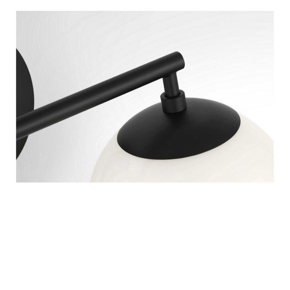 Nube Two Light Vanity in Midnight Black Generation Lighting Canada