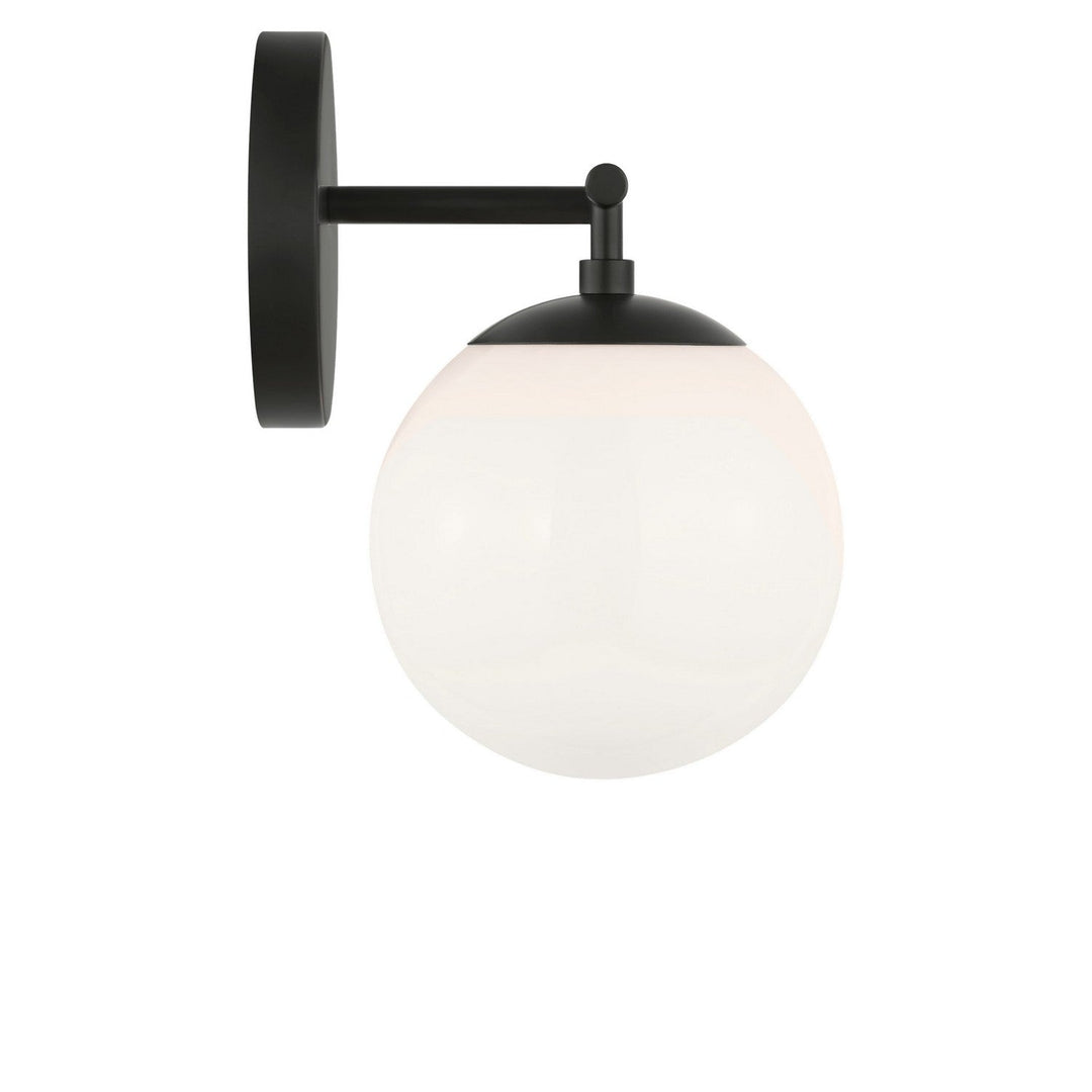 Nube Two Light Vanity in Midnight Black Generation Lighting Canada