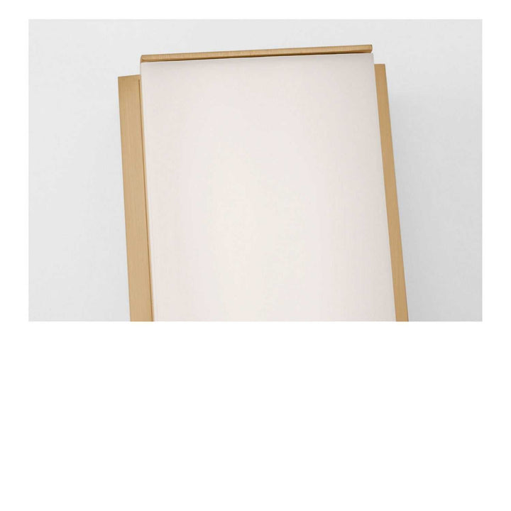 Panna LED Vanity in Satin Brass Generation Lighting Canada