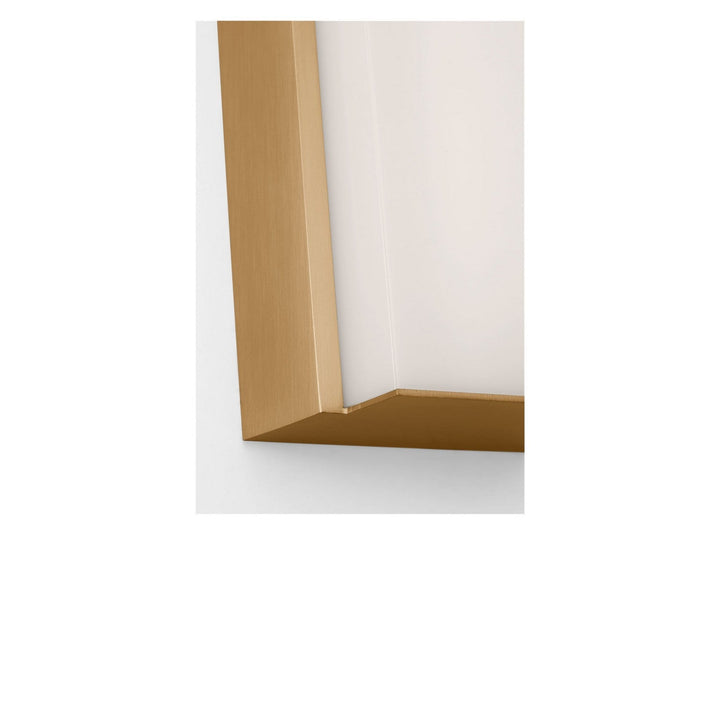 Panna LED Vanity in Satin Brass Generation Lighting Canada