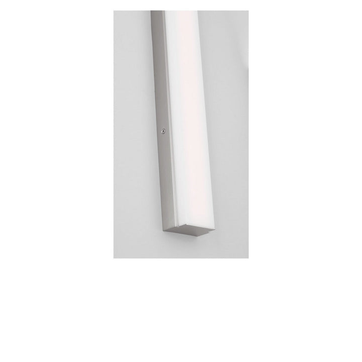 Panna LED Vanity in Brushed Nickel Generation Lighting Canada