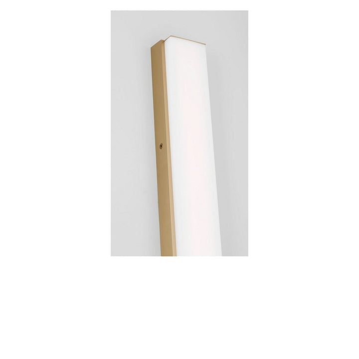Panna LED Vanity in Satin Brass Generation Lighting Canada