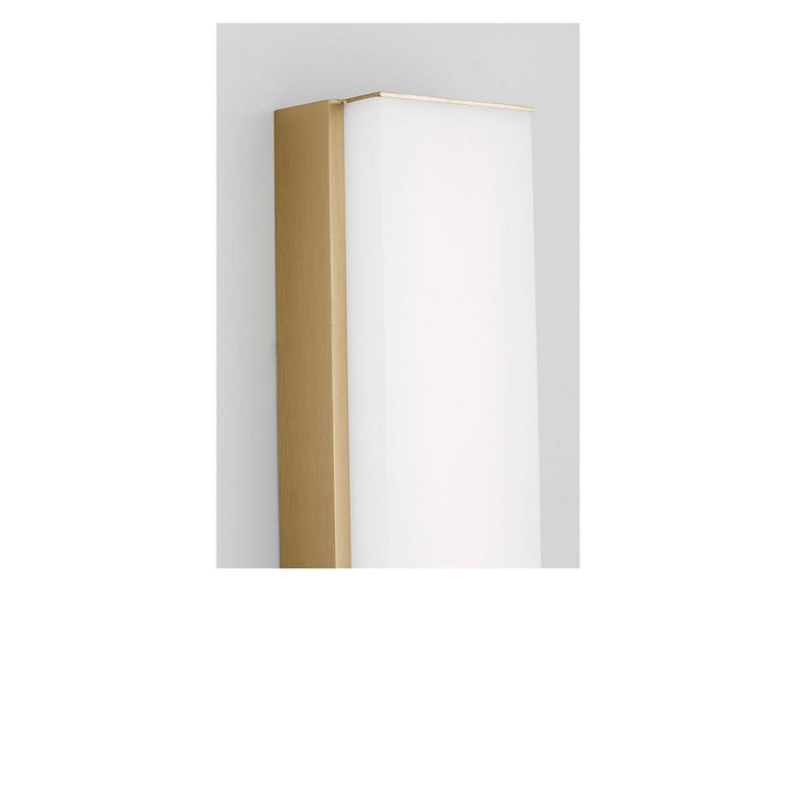 Panna LED Vanity in Satin Brass Generation Lighting Canada