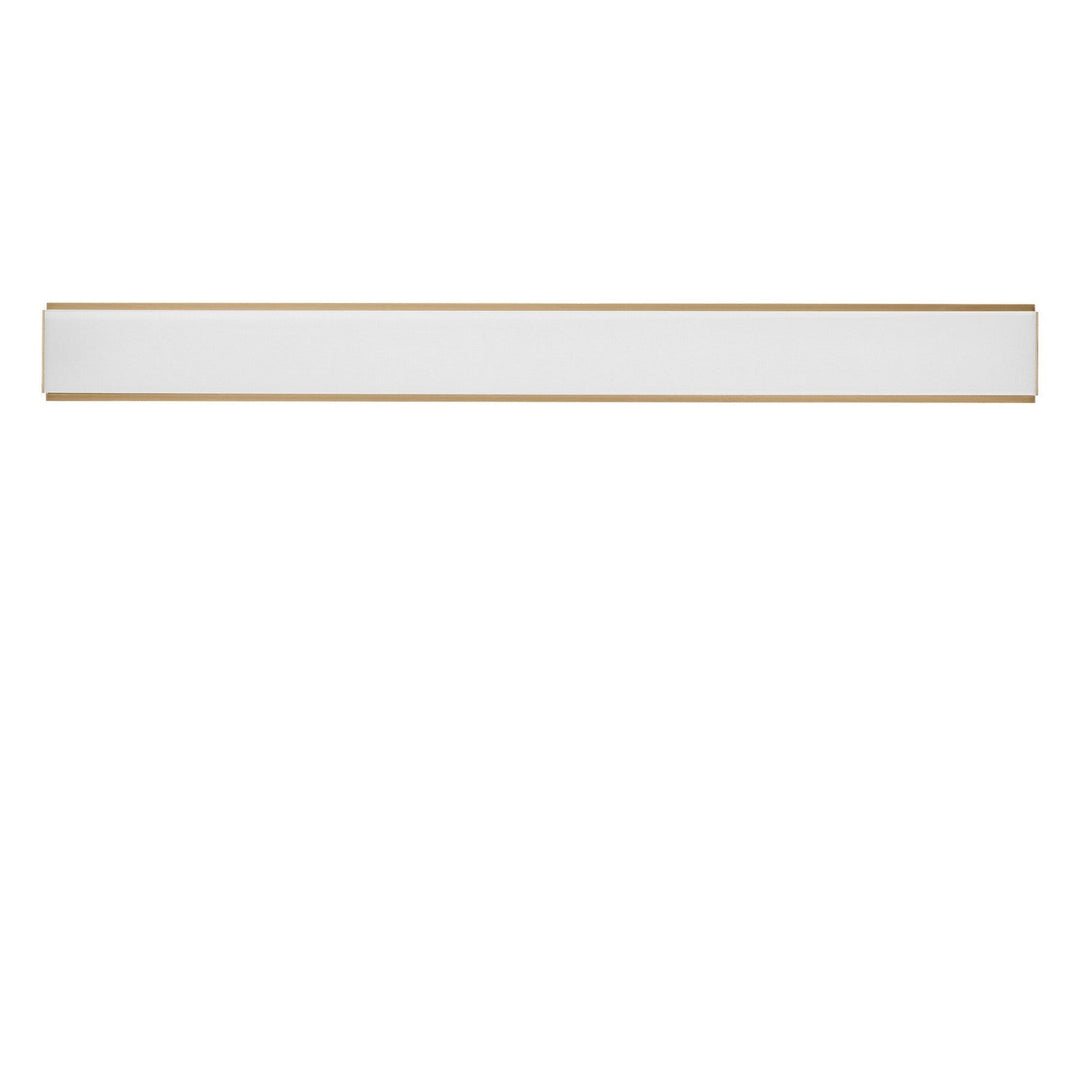 Panna LED Vanity in Satin Brass Generation Lighting Canada
