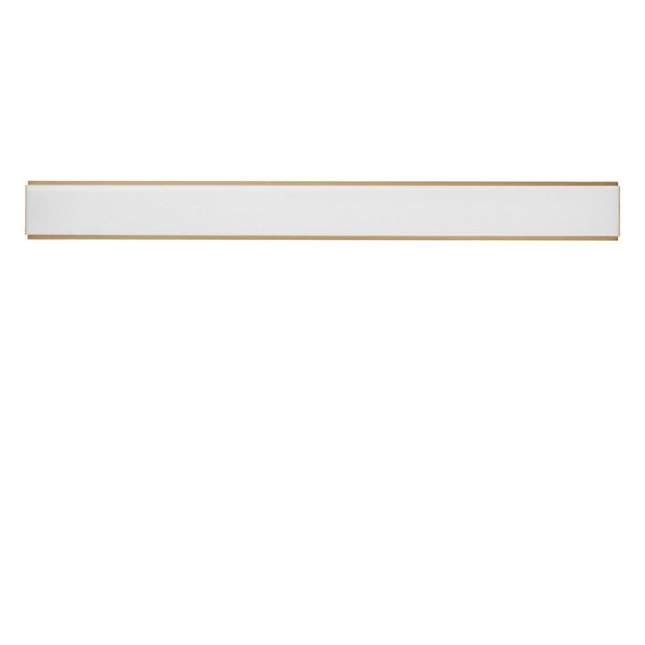 Panna LED Vanity in Satin Brass Generation Lighting Canada