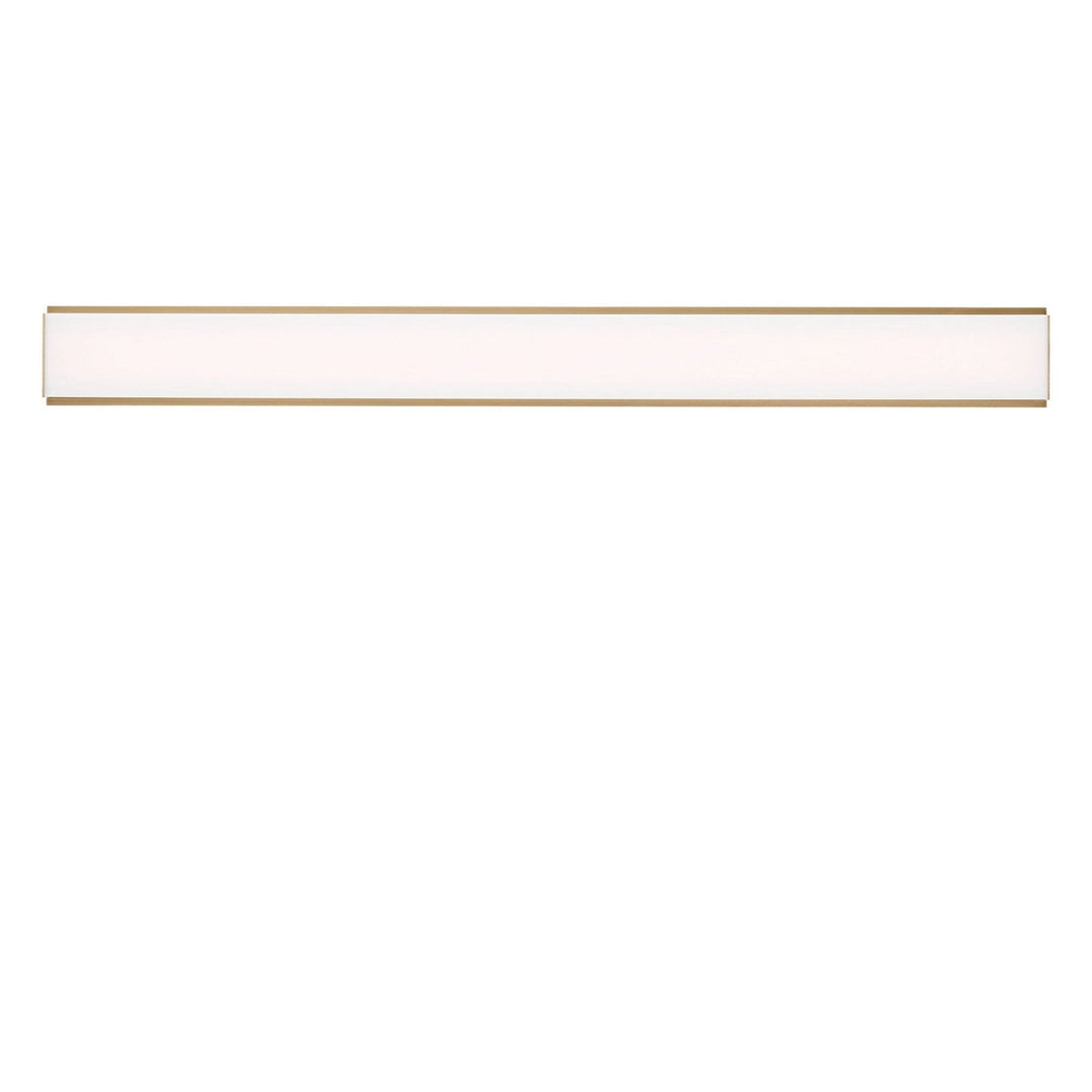 Panna LED Vanity in Satin Brass Generation Lighting Canada