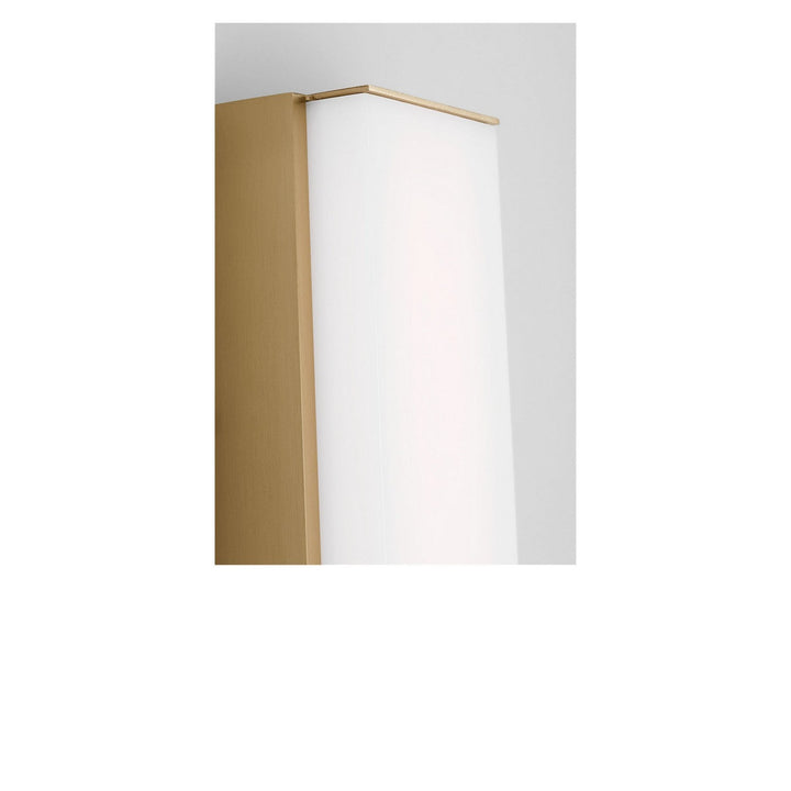 Panna LED Vanity in Satin Brass Generation Lighting Canada