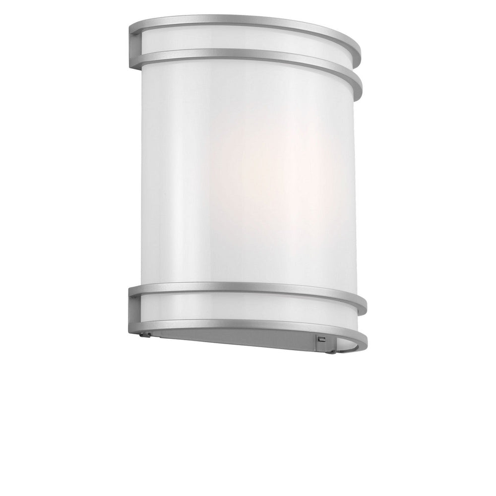 Ravel LED Outdoor Wall Lantern in Painted Brushed Steel Generation Lighting Canada