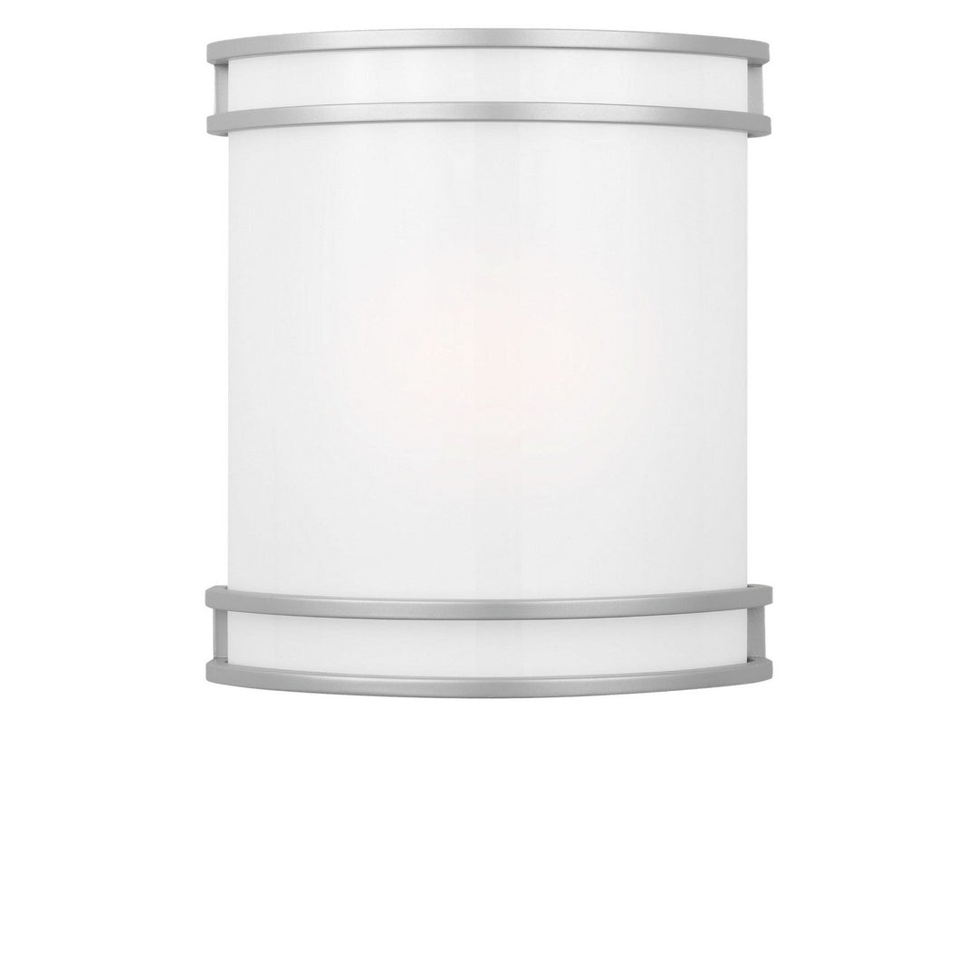 Ravel LED Outdoor Wall Lantern in Painted Brushed Steel Generation Lighting Canada