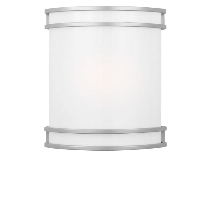 Ravel LED Outdoor Wall Lantern in Painted Brushed Steel Generation Lighting Canada
