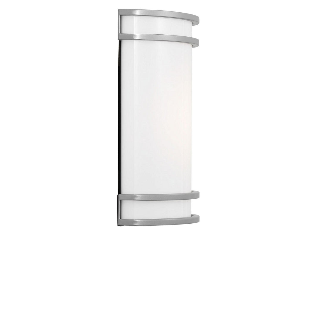 Ravel LED Outdoor Wall Lantern in Painted Brushed Steel Generation Lighting Canada