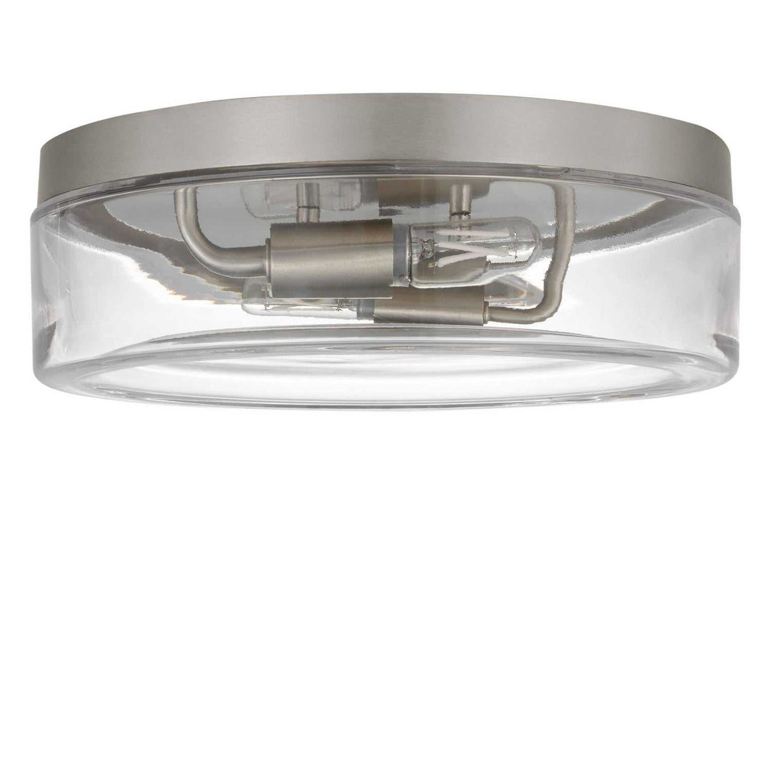 Rhett Two Light Flush Mount in Brushed Nickel Generation Lighting Canada