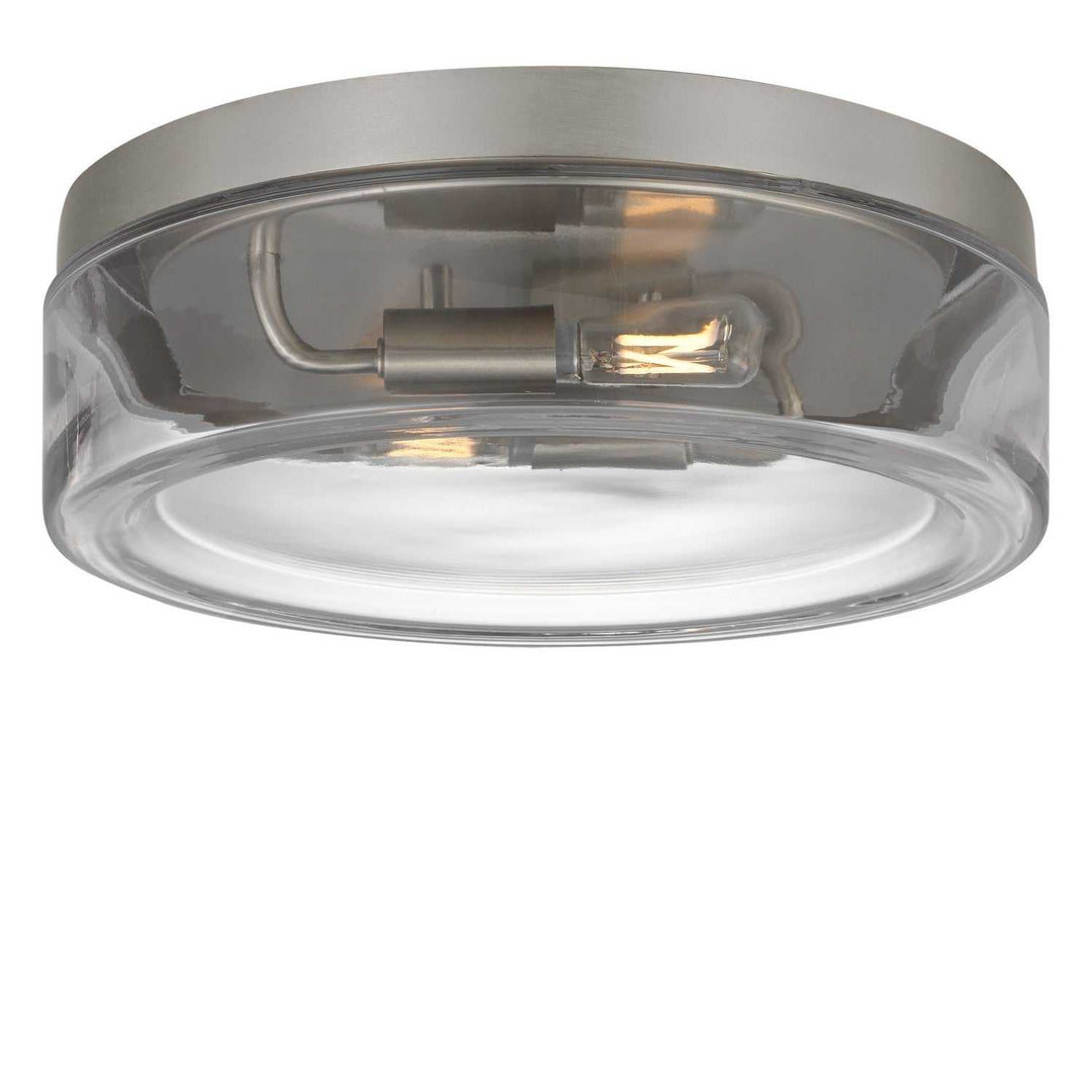 Rhett Two Light Flush Mount in Brushed Nickel Generation Lighting Canada