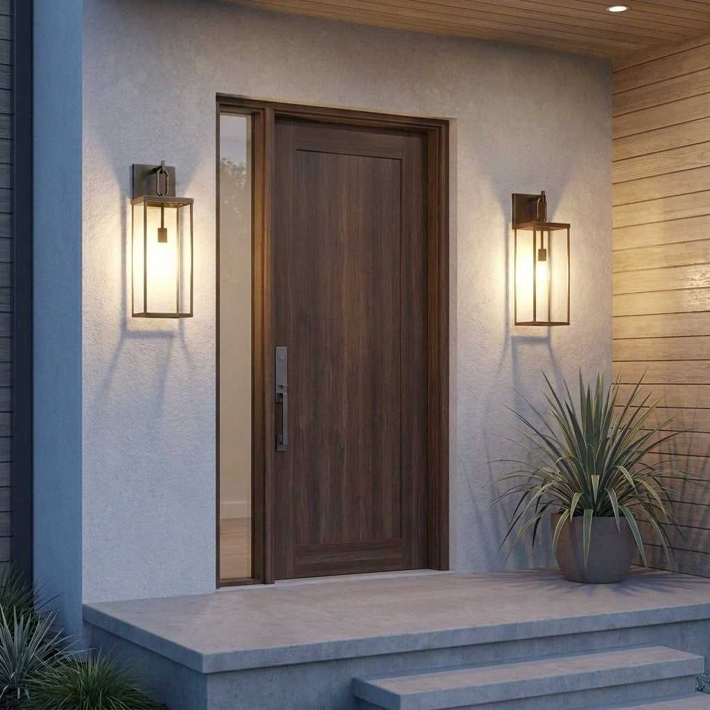 Rox One Light Lantern in Antique Bronze Generation Lighting Canada