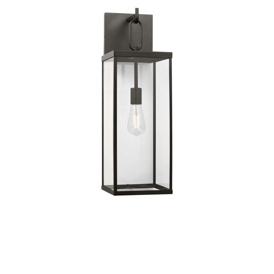 Rox One Light Lantern in Antique Bronze Generation Lighting Canada