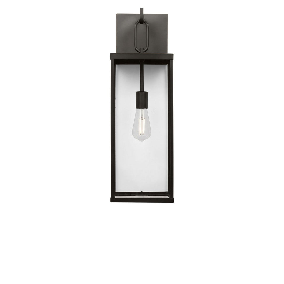Rox One Light Lantern in Antique Bronze Generation Lighting Canada