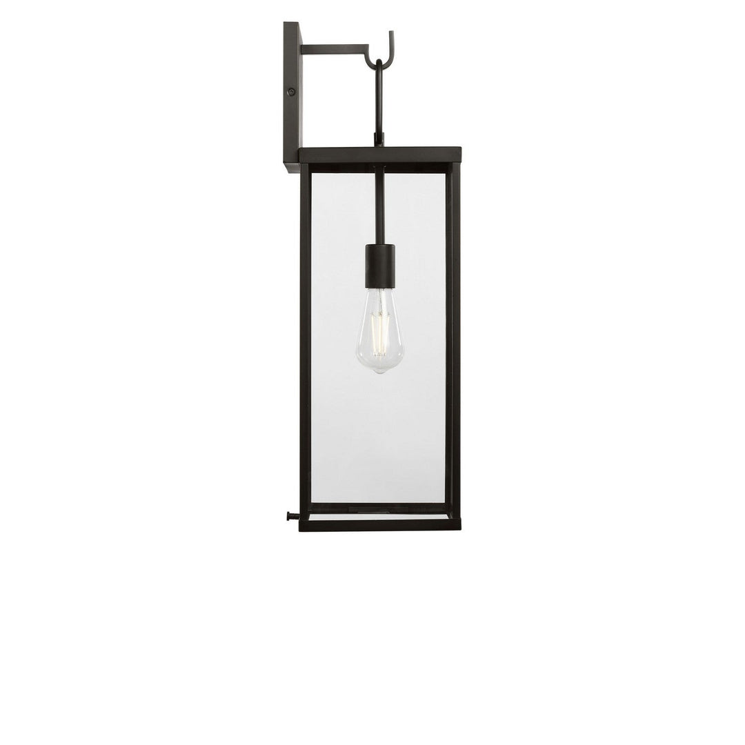 Rox One Light Lantern in Antique Bronze Generation Lighting Canada