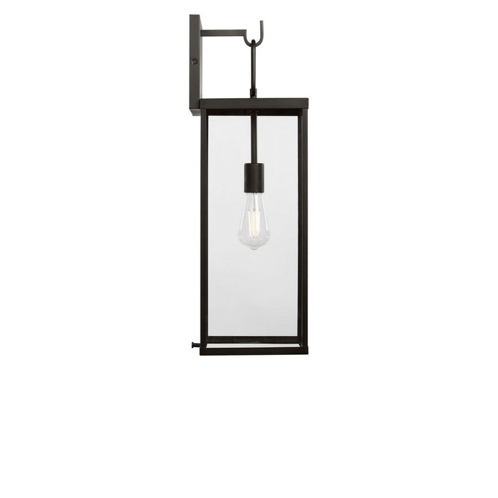 Rox One Light Lantern in Antique Bronze Generation Lighting Canada