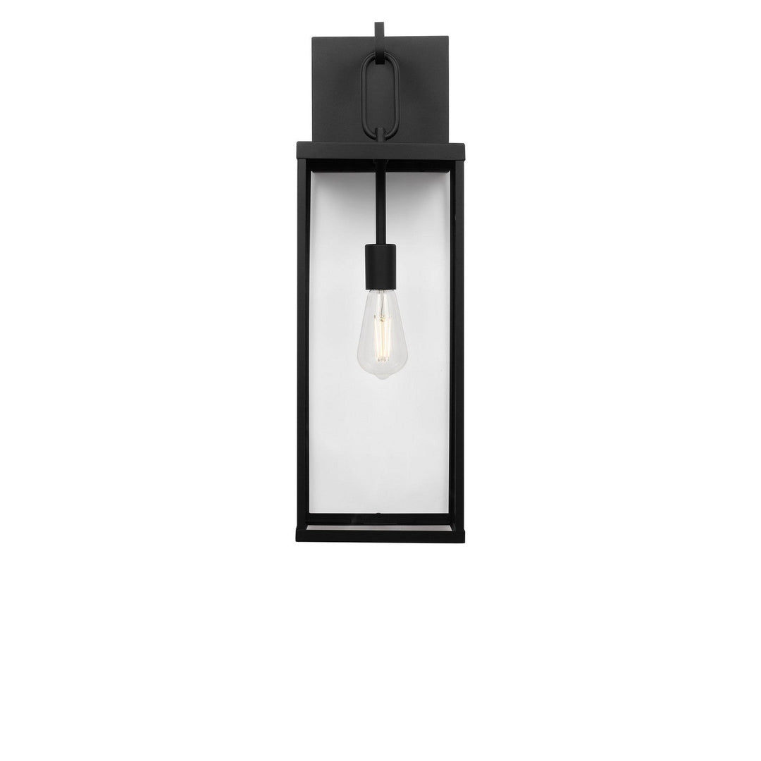 Rox One Light Lantern in Textured Black Generation Lighting Canada