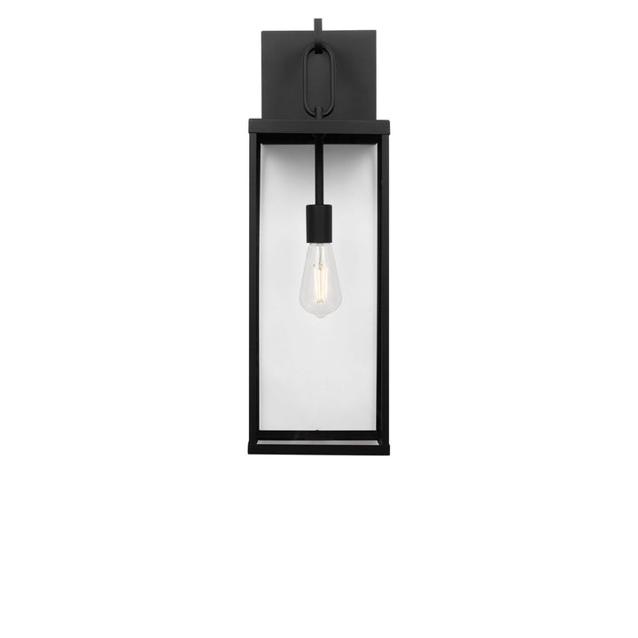 Rox One Light Lantern in Textured Black Generation Lighting Canada