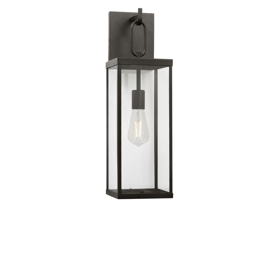 Rox One Light Lantern in Antique Bronze Generation Lighting Canada