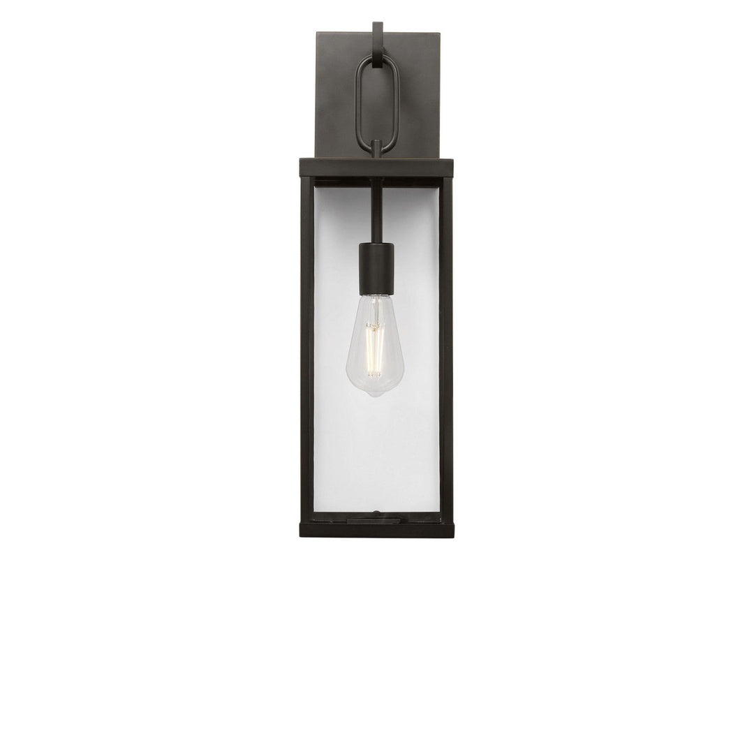 Rox One Light Lantern in Antique Bronze Generation Lighting Canada