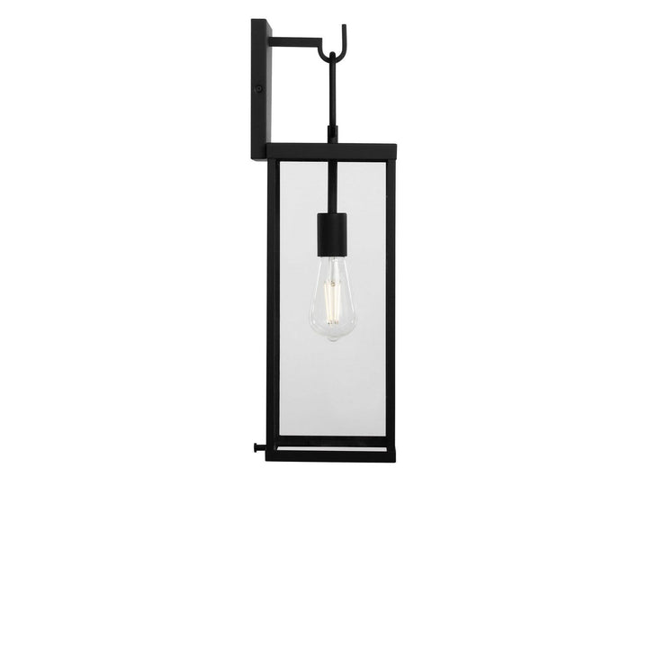 Rox One Light Lantern in Textured Black Generation Lighting Canada
