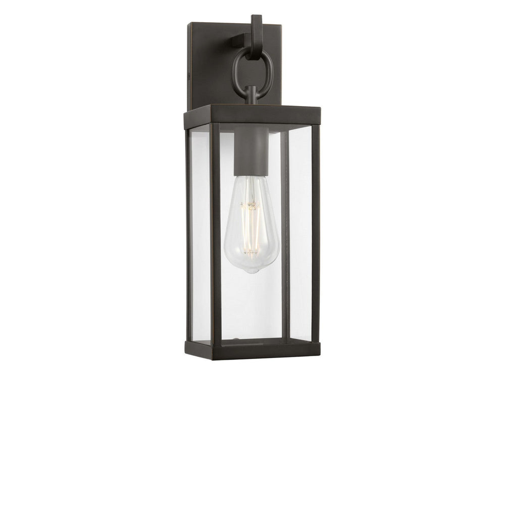 Rox One Light Lantern in Antique Bronze Generation Lighting Canada