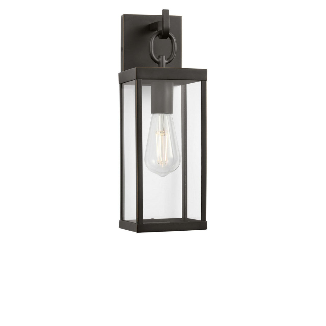 Rox One Light Lantern in Antique Bronze Generation Lighting Canada